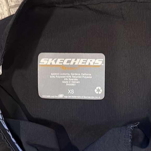 Missing Waist Tie- Sketchers Black Scrub Pants - Extra Small XS Women’s Bottoms - Picture 4 of 4